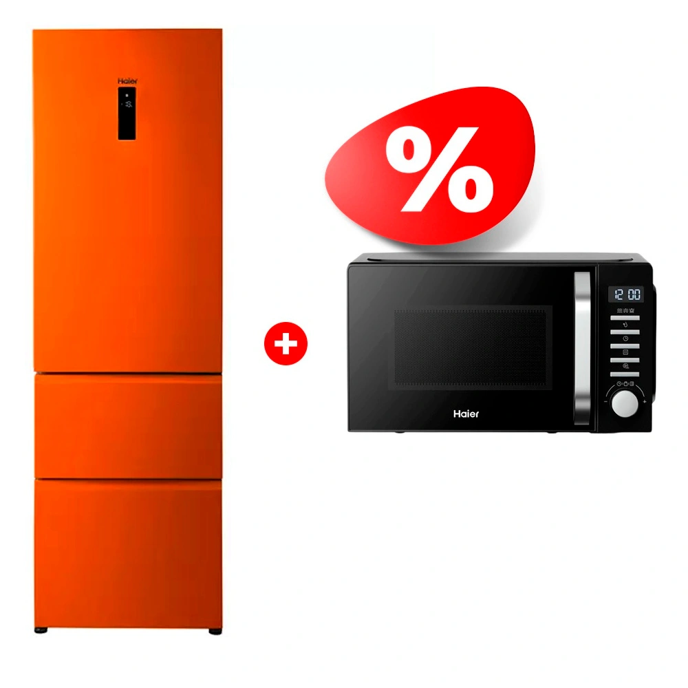 Комплект Холодильник Haier A2F635COMV + Микроволновая печь Haier HMB-DG208BA TD0045261 