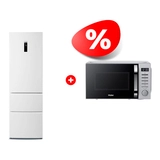 Комплект Холодильник Haier A2F635CWMV + Микроволновая печь Haier HMB-DM208SA 