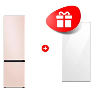 Жиынтық Холодильник Samsung RB38C7B6D39/WT + Верхняя декоративная панель Samsung RA-B23EUT12GM Белый 