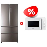 Жиынтық Haier тоңазытқышы HB18FGSAAARU + Haier микротолқынды пеші HMB-MM207WA 