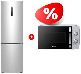 Комплект Холодильник Haier C4F640CXU1 + СВЧ-печь Haier HMB-MM208SA C4F640CXU1