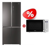 Комплект Холодильник Haier + Микроволновая печь Haier HTF-508DGS7RU + HMB-DG208SA TD0045262