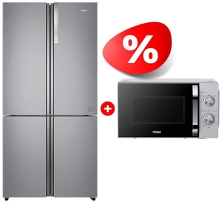 Комплект Холодильник Haier HTF-610DM7RU + СВЧ-печь Haier HMB-MM208SA HTF-610DM7RU