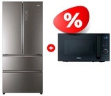 Жиынтық Haier тоңазытқышы HB18FGSAAARU + Haier микротолқынды пеші HMG-DG207BA TD0045532 