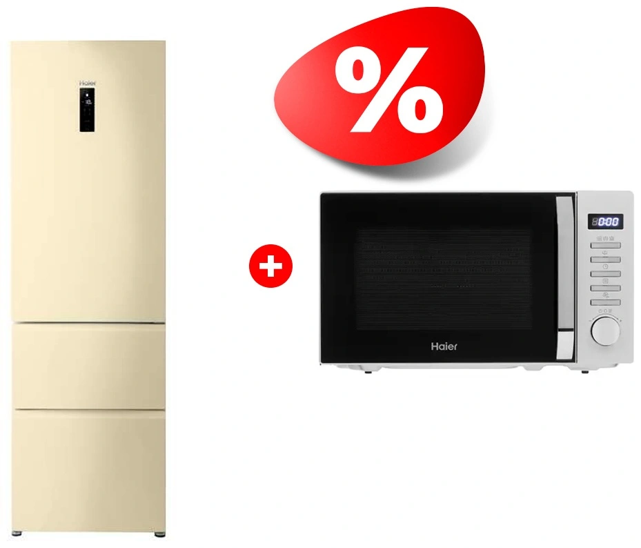 Комплект Холодильник Haier A2F635CCMV + Микроволновая печь Haier HMB-DG208SA TD0045262 A2F635CCMV