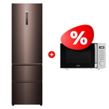 Комплект Холодильник Haier A4F739CDBGU1 + Микроволновая печь Haier HMB-DG208SA TD0045262 