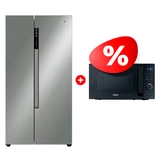 Комплект Холодильник Haier HRF-522DS6RU + Микроволновая печь Haier HMG-DG207BA TD0045532 