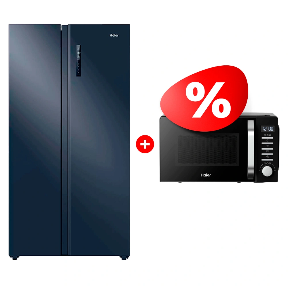Комплект Холодильник Haier HRF-600DP7ERU + Микроволновая печь Haier HMB-DG208BA TD0045261 