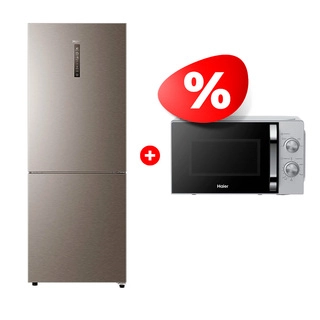 Комплект Холодильник Haier C4F744CMGU1 + СВЧ-печь Haier HMB-MM208SA 