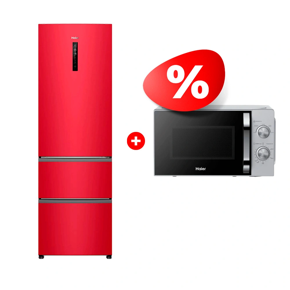 Жиынтық Haier тоңазытқышы A4F637CRMVU1 + Haier микротолқынды пеші HMB-MM208SA 