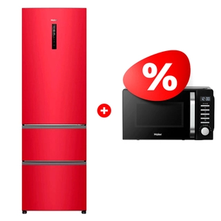 Жиынтық Haier тоңазытқышы A4F637CRMVU1 + Микроволновая печь Haier HMB-DG208BA TD0045261 