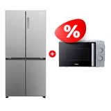 Комплект Холодильник Haier HTF-425DM7RU + СВЧ-печь Haier HMB-MM207SA 