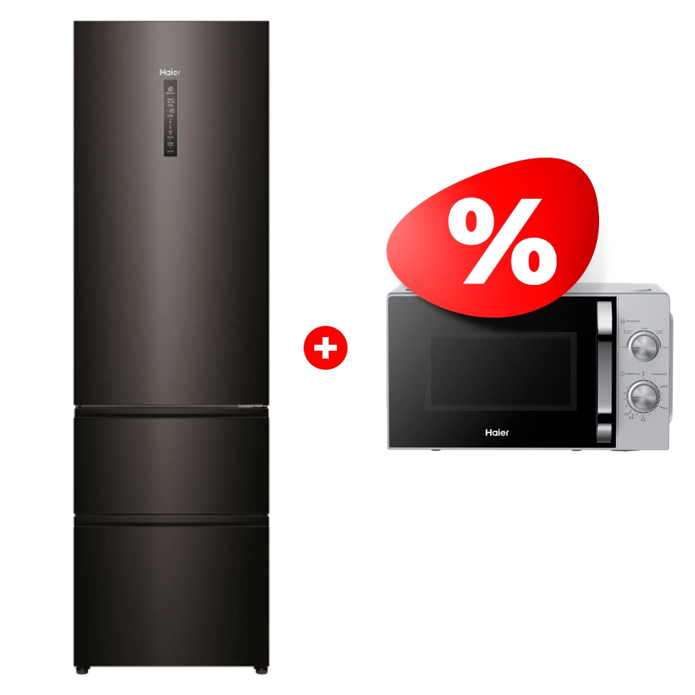 Жиынтық Холодильник Haier A4F739CBXGU1 + Haier микротолқынды пеші HMB-MM208SA 