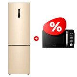 Комплект Холодильник Haier C4F640CGGU1 + Микроволновая печь Haier HMB-DG208BA TD0045261 