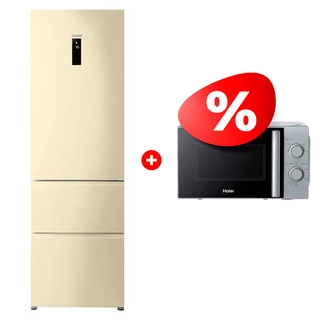 Комплект Холодильник Haier A2F635CCMV + СВЧ-печь Haier HMB-MM207SA 