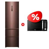 Жиынтық Холодильник Haier A4F739CLBGU1 + Микроволновая печь Haier HMB-DG208BA TD0045261 