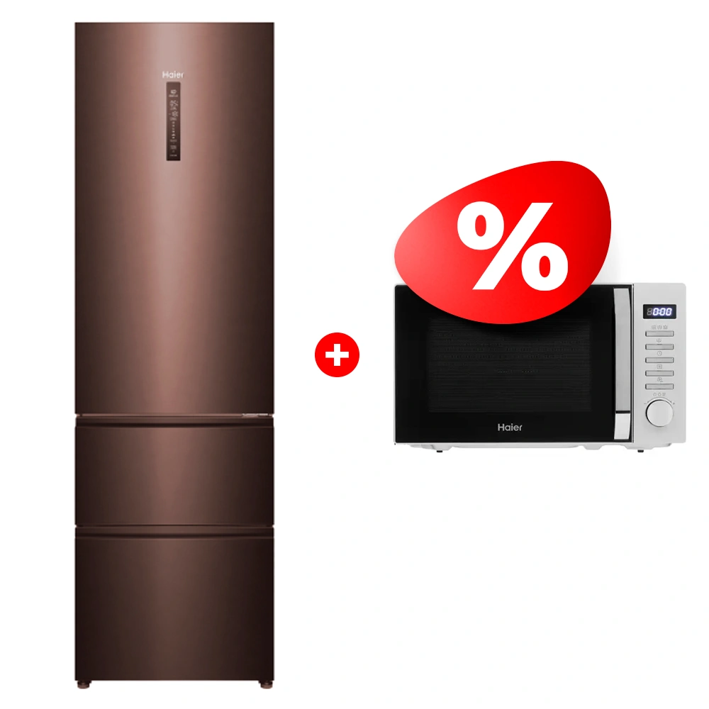 Жиынтық Холодильник Haier A4F739CLBGU1 + Микроволновая печь Haier HMB-DG208SA TD0045262 