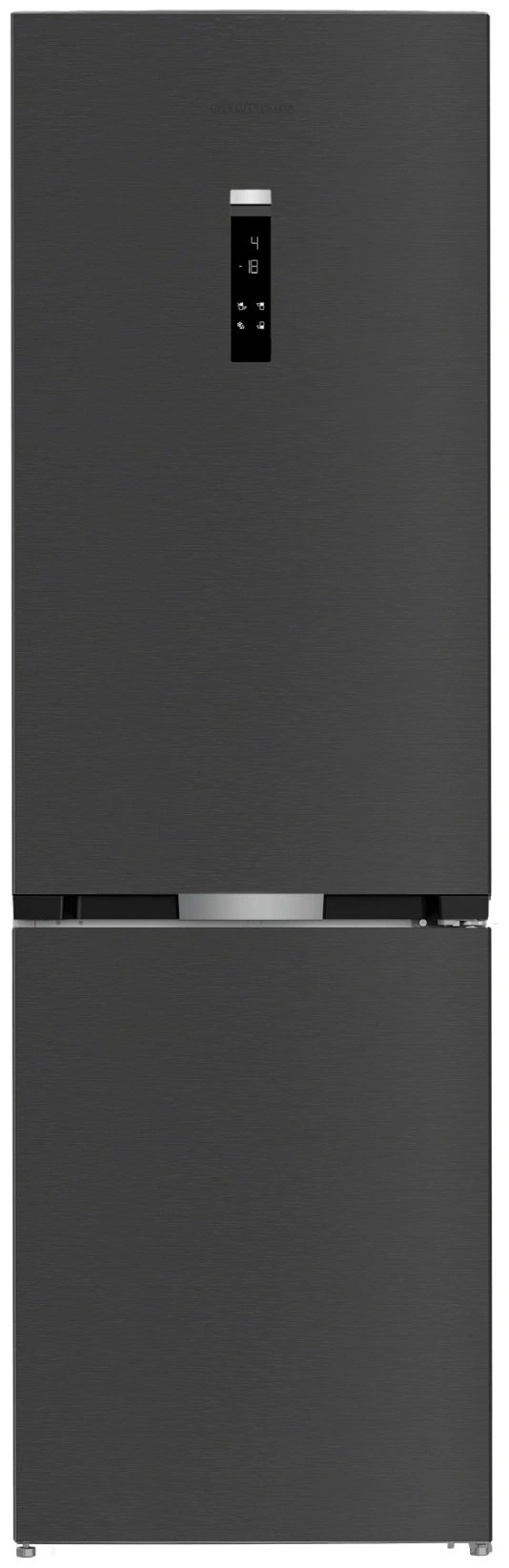 Холодильник Grundig GKPN 669307 FXD черный 