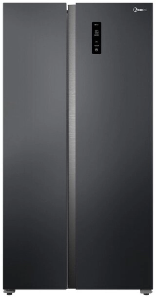 Холодильник Rebus RFAU-575BLNFO серый 
