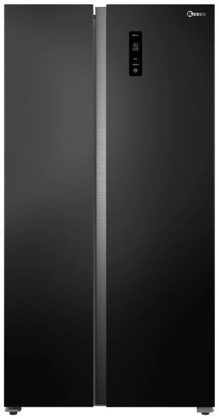 Холодильник Rebus RFAU-575DGNFO черный 