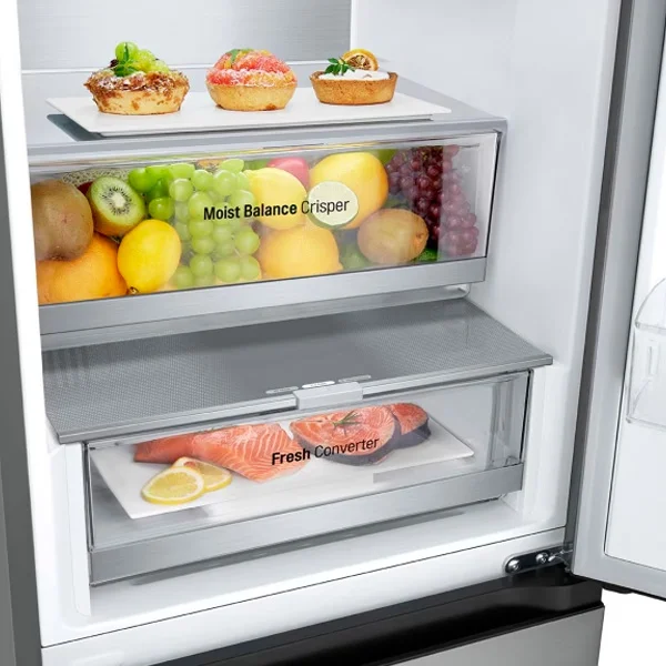 Холодильник LG GC-B459FNPW Grey  - фото 3