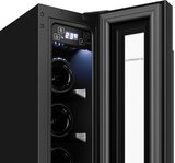 Холодильник MAUNFELD MBWC-20S7 черный  - фото 4