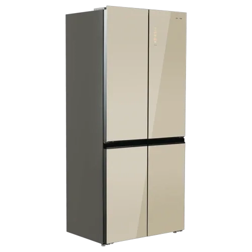 Холодильник Maunfeld MFF190NFDBG бежевый 