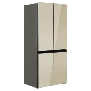 Холодильник Maunfeld MFF190NFDBG бежевый 