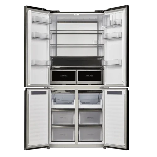 Холодильник Maunfeld MFF190NFDBG бежевый  - фото 3