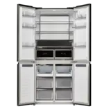 Холодильник Maunfeld MFF190NFDBG бежевый  - фото 3