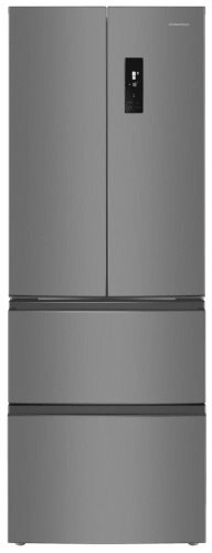 Холодильник MAUNFELD MFF180NFSE01 серебристый 