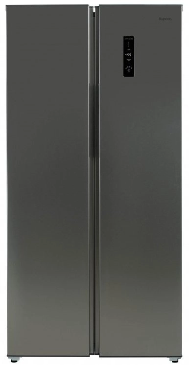 Холодильник Бирюса SBS 400 I серебристый 