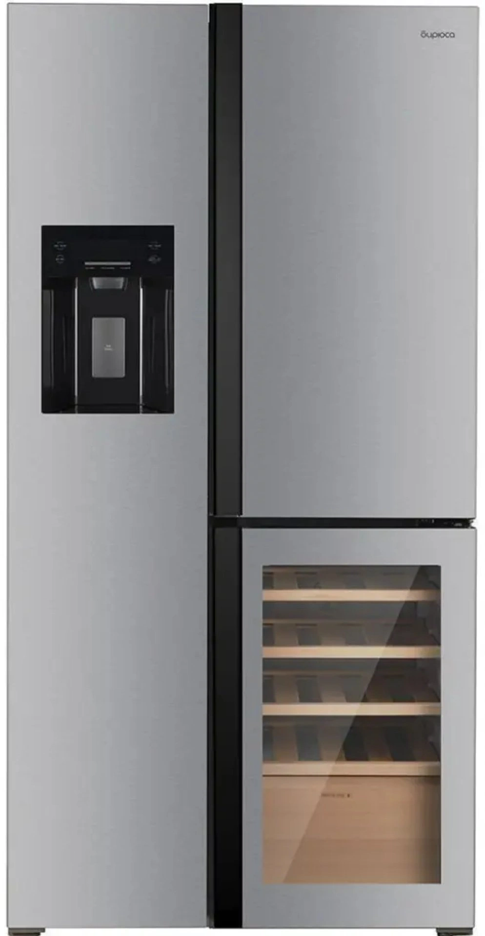 Холодильник Бирюса TD 530 SG серый 