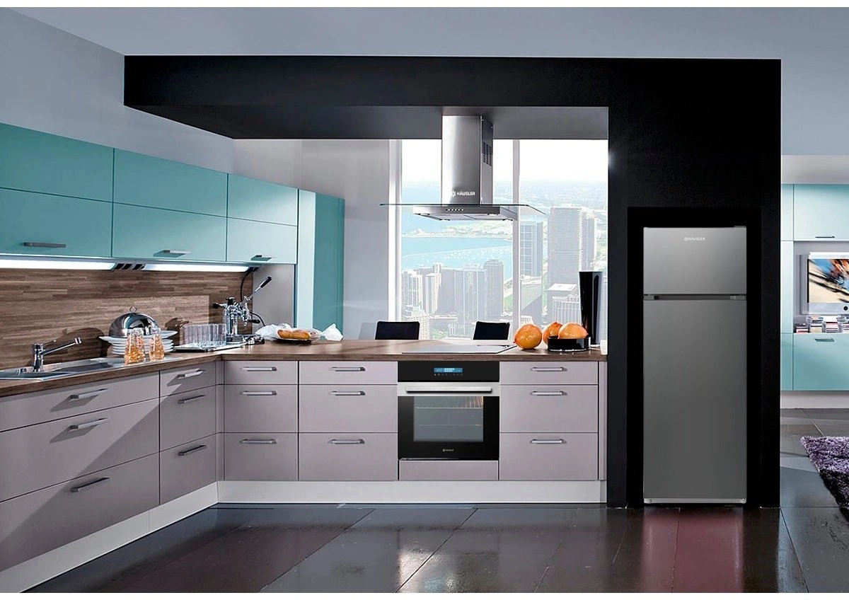 Холодильник HAUSLER R238-DEFRDG16 стальной  - фото 3