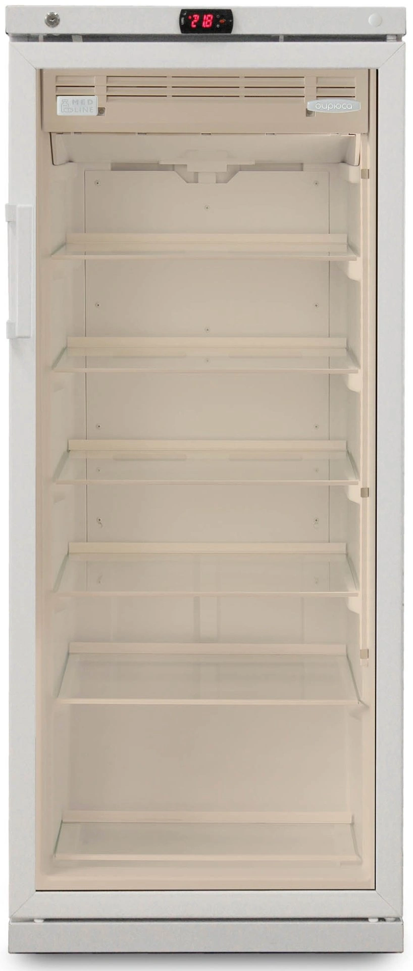 Холодильная витрина Бирюса 250S-G белый 