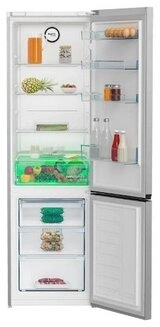 Холодильник BEKO B1RCNK402S серебристый  - фото 2