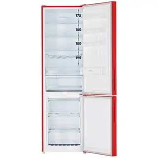 Холодильник Maunfeld MFF200NFR Inverter красный  - фото 2