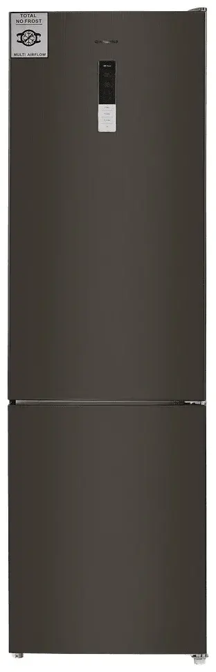 Холодильник Maunfeld MFF200NFSB10 Inverter черный 