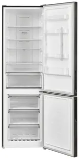 Холодильник Maunfeld MFF200NFSB10 Inverter черный  - фото 2