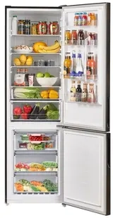 Холодильник Maunfeld MFF200NFSB10 Inverter черный  - фото 3