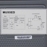 Muxxed тоңазытқыш HD-75 күміс - фото 5
