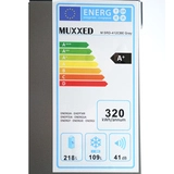 Холодильник Muxxed SRD-412CBE Gray - фото 12
