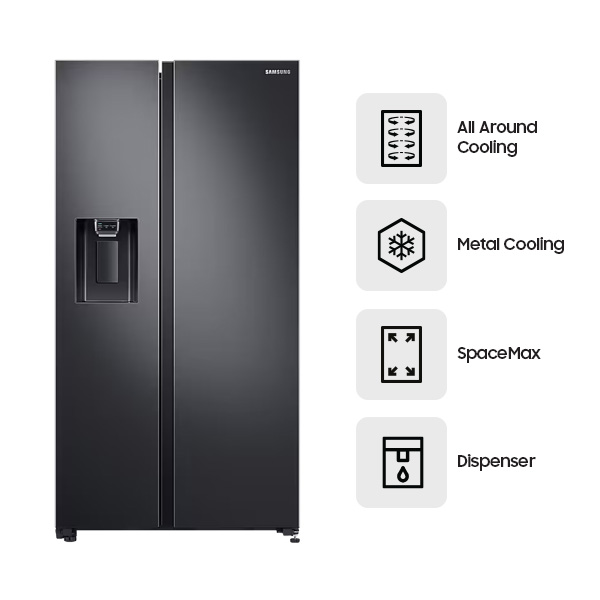Холодильник Samsung RS64R5331B4/WT в Алматы - цены, купить в интернет ...