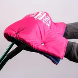 Муфта «Самая красивая мамочка» без меха , цвет розовый 