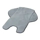 Матрасик в санки-коляску, цвет серый 