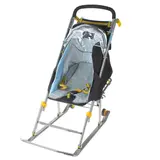 Матрасик в санки-коляску, цвет серый  - фото 4