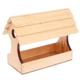 Кормушка "Беседка" деревянная, 11х24х19см 