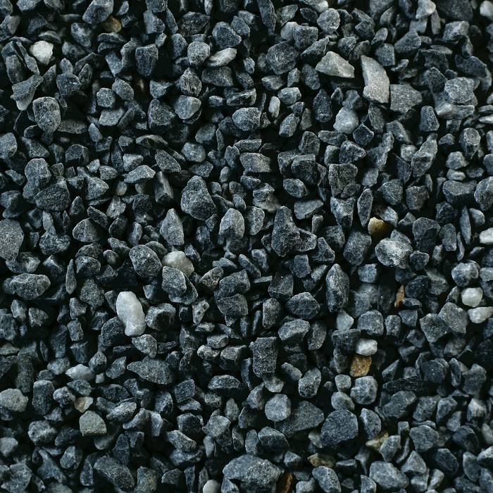 Мраморная крошка, 2-5 мм, 3,5 кг, чёрный 