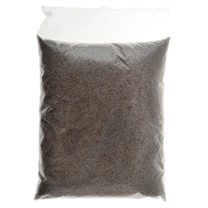 Грунт для аквариума "Песок кварцевый окатаный", фракция, 0.5-0.8 мм, 3.5 кг 