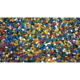 Мраморная крошка, "микс"(разноцветная) 2,5-5 мм/1 кг 